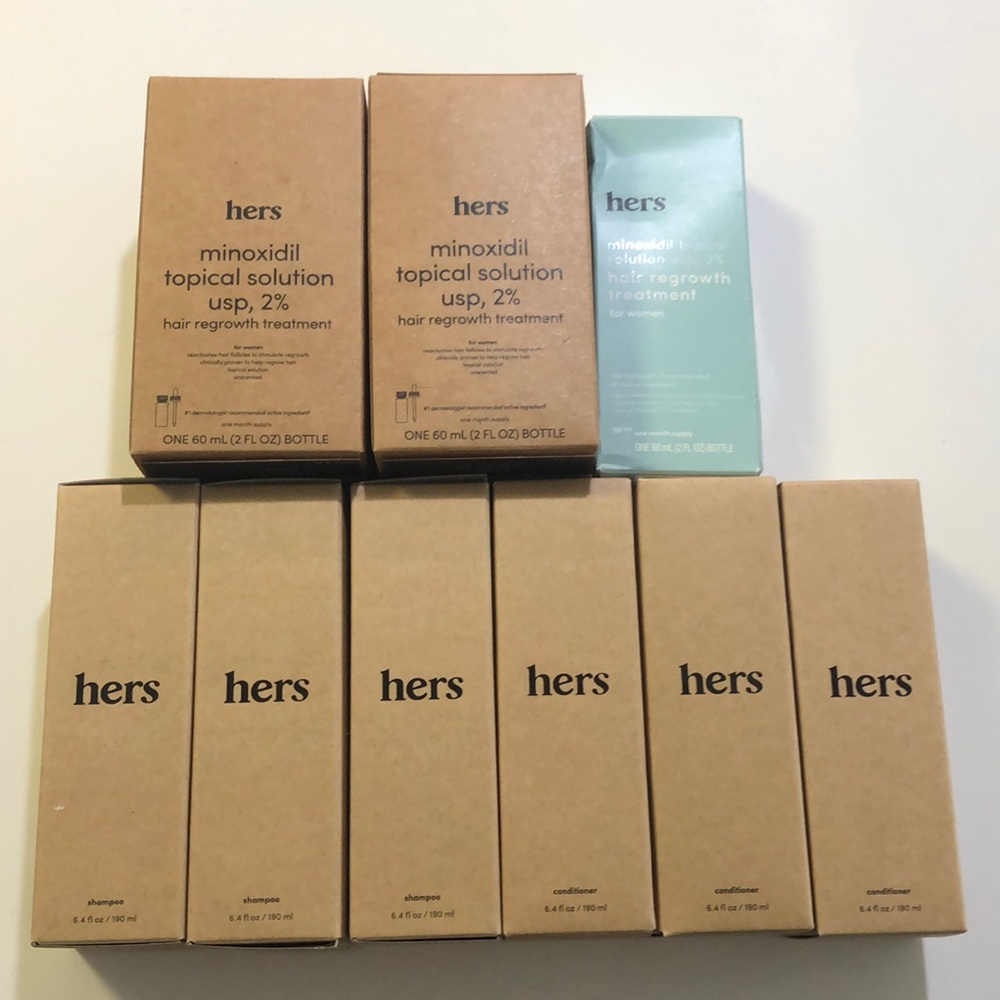 hers Hair bundle! SEALED NEW IN BOX!